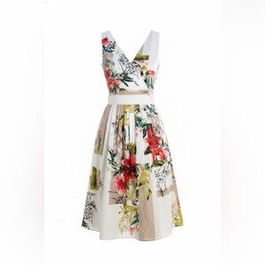 White House Black Market Floral Maxi Dress